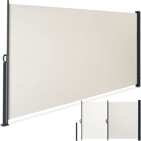Store latéral extensible, avec mécanisme d'enroulement 160 x 300 cm