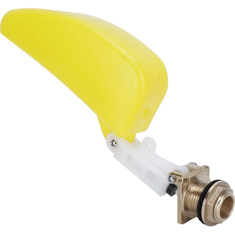 Vanne à flotteur en plastique pour le remplissage automatique des réservoirs d'eau et des abreuvoirs pour bétail (1/5)