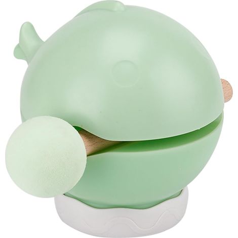 Veilleuse en bois rechargeable pour enfants - Soulagement du stress avec 3 niveaux d'intensité variable - Éclairage d'ambiance pour enfants (1/5)