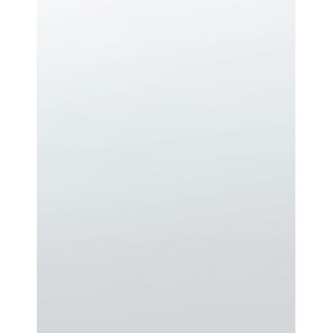 Specchio da parete rettangolare senza cornice argento 40 x 60 cm Angers