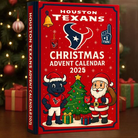 Calendrier de l'Avent de Noël 2025 des Houston Texans (1/4)