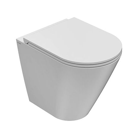 Water Forty3 filomuro cm. 52x36 bianco lucido di Ceramica Globo