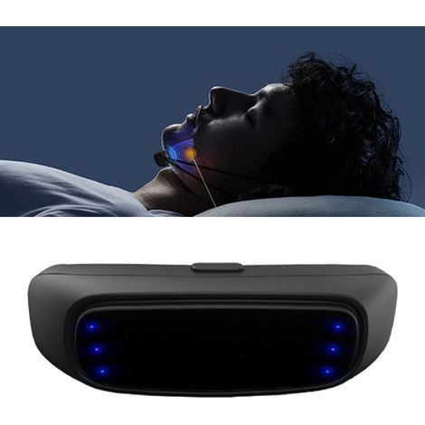 Dispositif Anti-Ronflement Électrique avec Bande Intelligente et Impulsion Gorge pour le Sommeil (1/5)