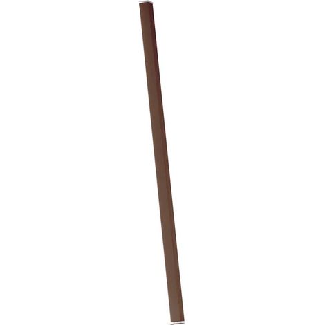Pencil - Modulo luminoso a batteria Zafferano medio portatile e ricaricabile IP65 dimmer touch - Altezza 98cm Corten (1/3)