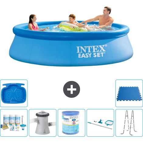Intex Piscine Easy Set Ronde - 305x76 cm - 8-pièces S40551 (1/5)