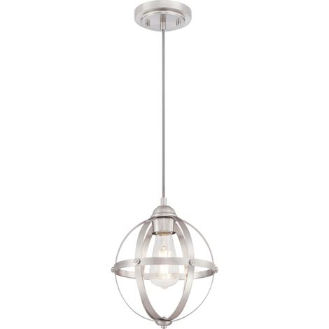 1-Light Pendant Stella Mira Nickel