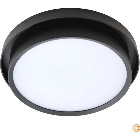 [NEUWERTIG] B-Ware Paulmann Malik Led Deckenlampe Lampe Deckenleuchte 3 Step Dim Schwarz Kunststoff