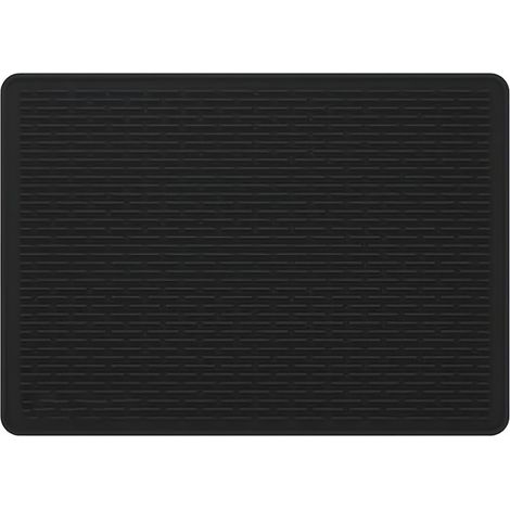 Tapis de couverture de cuisinière en Silicone noir, tapis de séchage de vaisselle, tapis de protection de cuisinière, électrique 5171CM (1/5)