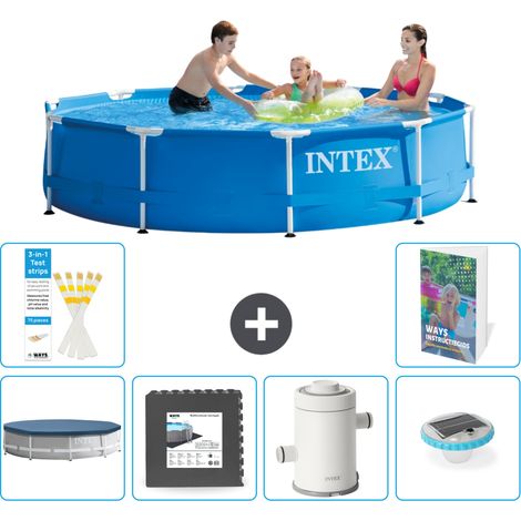 Frame Pool Rund - 305x76 cm - 7-teilig S138
