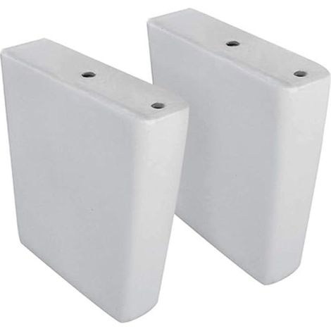 COPPIA PIEDINI PER PILOZZO IN CERAMICA LINPHA Altezza 33 cm