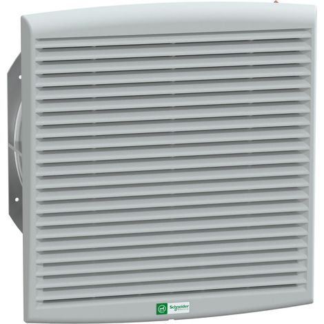 ventilateur climasys cv - 850 m3/h - 400v - grille et filtre g2 - schneider electric nsycvf850m400pf (1/4)