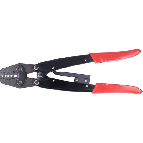Ratschen-Crimpzange für Kabelklemmen, manuelles Werkzeug, 1,25–10 mm AWG 10-6 HX-10 (1/5)