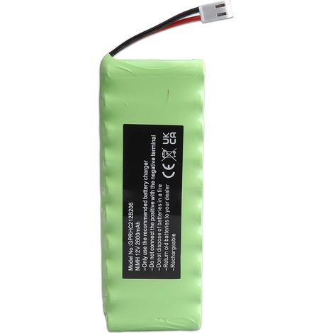 Batterie NiMH Compatible avec Roto ZEL GP210AAHCB10BMX GPRHC212B206 pour WDT-S RT2-SF Solar Funk G2 G3 G4 Fenêtre de Toit Volet Roulant extérieur ZRO SF ZMA SF 2600 mAh (1/5)