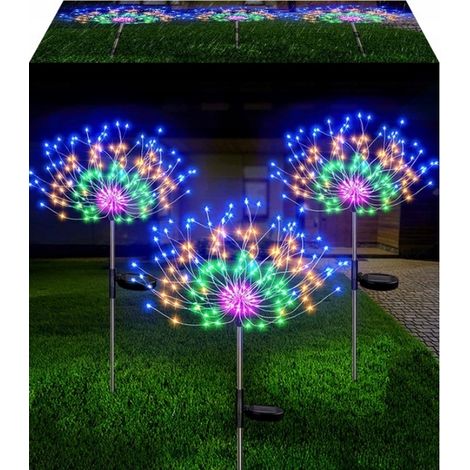 Solar Gartenleuchte DANDELION 120 LED HIT GARDEN RGB 2x WEIHNACHTEN (1/5)