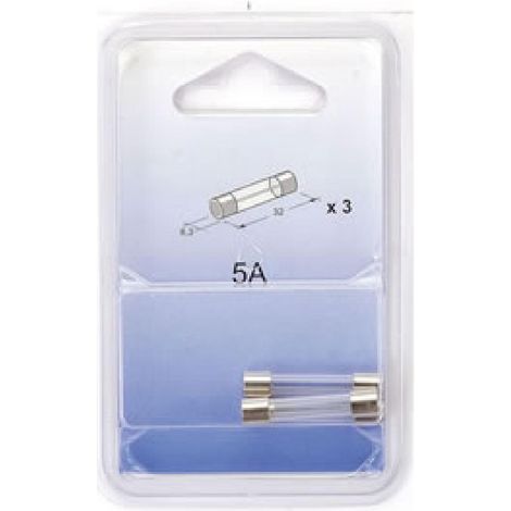 5x 3 Fusibles verres 63x32 25A