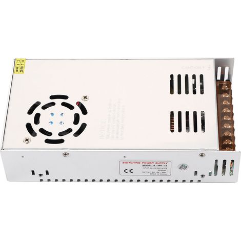 Alimentation universelle à découpage régulée 12 V 30 A avec contrôle de température pour ruban LED (1/5)