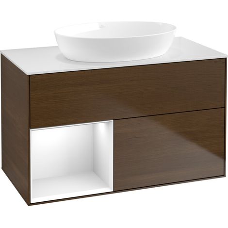 Villeroy & Boch FA11GFGN Meuble sous-lavabo Finion FA1 (1/2)
