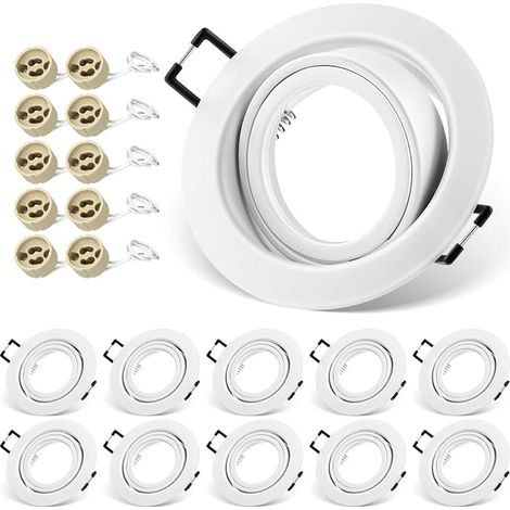 Recessed Spotlights GU10 Set Recessed LED Spotlight (1/5)
