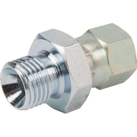 Adaptador 1/4" BSPx7/16" JIC BURNETT & HILLMAN VNBJW0407 (1/3)