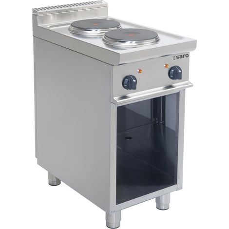 Cuisinière électrique - 2 plaques - 5.2 kW - E7/CUET2BA - Saro