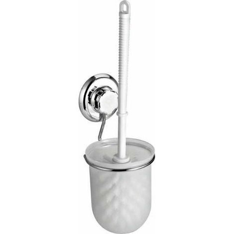 Compactor Bestlock - Brosse de toilette avec support, plastique/chrome RAN4691 (1/5)