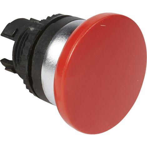 Tête coup de poing à impulsion non lumineuse IP69 D.40 Osmoz composable rouge LEGRAND 023834