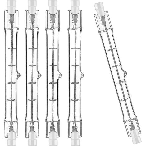 5er-Pack R7s 78mm 80W 230V Halogenlampen, R7s 78mm Halogen-Sockel, dimmbare R7s Halogenlampe - yuyu (1/5)