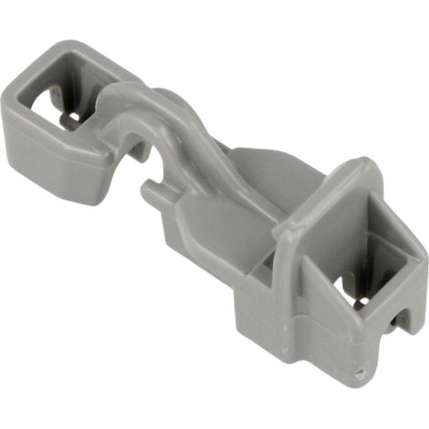 Clip de fixation panier inférieur pour lave-vaisselle – Compatible Whirlpool, Hotpoint, Indesit, Ariston, Ignis – Assure maintien optimal du panier (1/2)