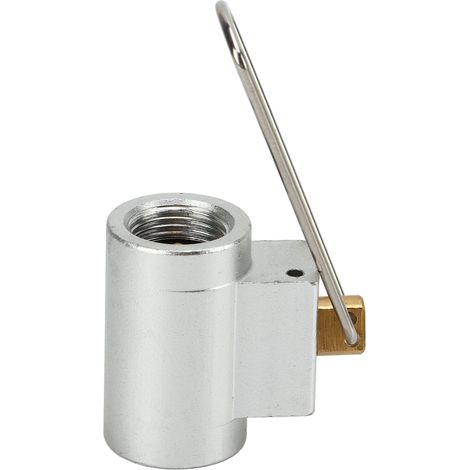 Bouteille de gaz rechargeable extérieur valve aluminium allié brossé raccord remplissage mutuel camping randonnée (1/5)