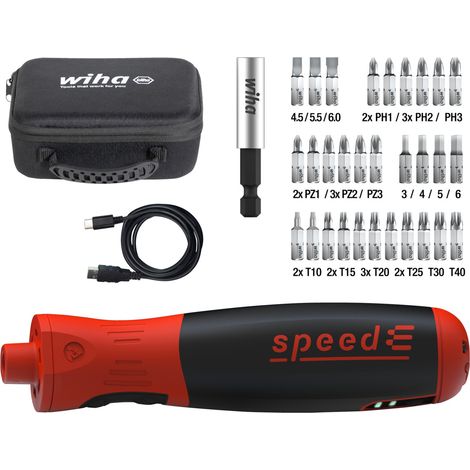 Destornillador eléctrico - E-tournevis speedE PocketDrive - WIHA - 45791