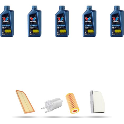 Kit tagliando 4 FILTRI e 5L OLIO compatibile con Audi TT II (8J3) 2.0 tfsi 147kw dal 2006 (1/5)