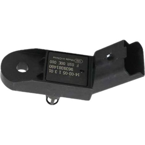 La référence 9639381480 correspond à un capteur de pression d'admission compatible avec les modèles Peugeot C2, Elysée, C4, 206, 207, 307 et 308. Il s'agit d'un capteur piézorésistif mesurant la press (1/4)