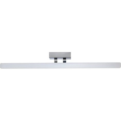 Applique LED pour Miroir de Salle de Bain en Métal et Plastique Chrome IP44 Éclairage Mural - PANGIVO (1/5)