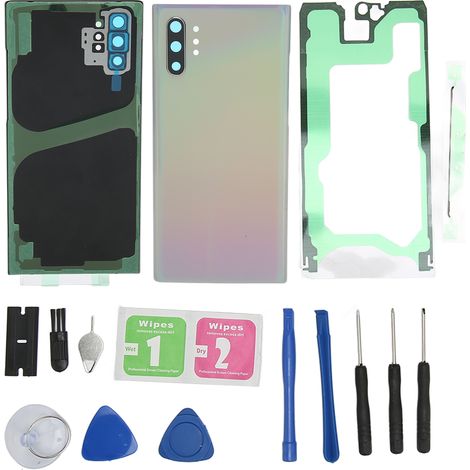 Coque Arrière Verre Trempé Protection Écran Avant Samsung Galaxy Note 10 Plus Coloré Antichoc (1/5)