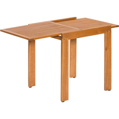 Balkonausziehtisch 65(130 x70cm Eukalyptus