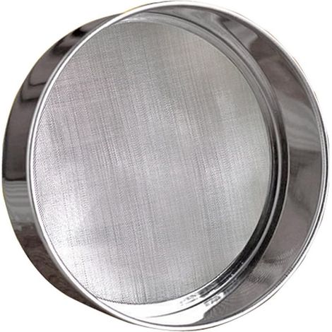 Setaccio per farina rotondo in acciaio inox da 6 pollici (maglia 40) (1/4)