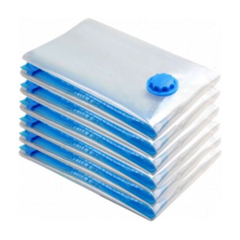 6pcs 40x60cm Sac de rangement Sac sous vide Sac à vêtements (1/5)