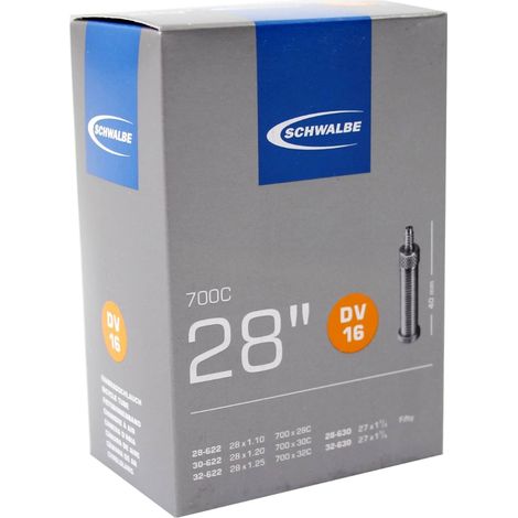 Schwalbe Schlauch DV 16 27/28x1.10-1.25 28/32-622/630 DV40mm (1/3)