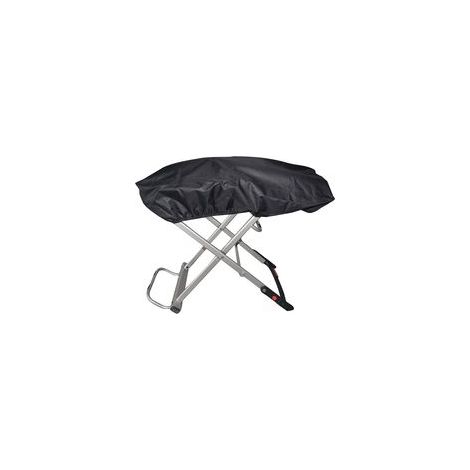Housse de protection robuste pour barbecue à gaz portable Weber Traveler, imperméable, en tissu Oxford, noire (1/5)