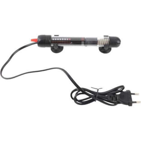 Tie de chauffage de chauffage submersible pour aquarium en verre de pêche à la température du réservoir de poisson 220-240V (1/5)