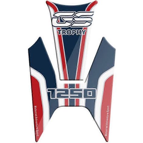 Aplicable a la motocicleta BMW R1250GS GS TROPHY 2023. Protector de depósito de combustible de gel 3D (B). (1/5)
