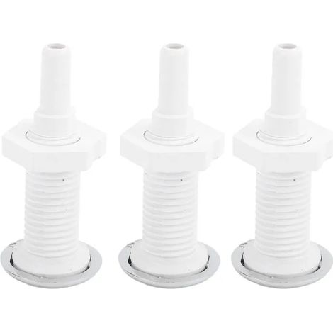 Lot de 3 buses d'air en PVC pour baignoire 30 mm - Buses de rechange pour jacuzzi et piscines (1/4)