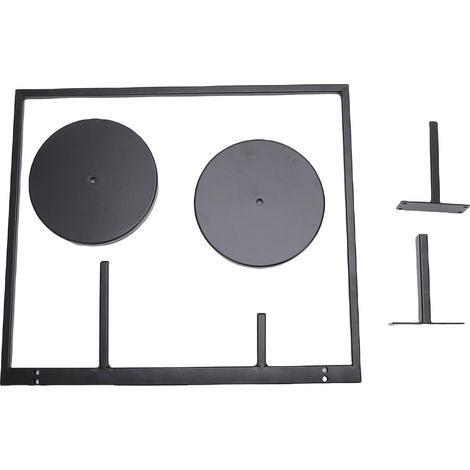 Floating Plant Shelf, Wall-Mounted Plant Stand, Vertical Garden Decoration with Adjustable Knobs, Ideal for Indoor and Outdoor Use, Home Decor, etc. (1/5)