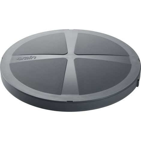 4rain Universaldeckel graphite grey passend für Regentonne AZURA, JOLIE, MILO