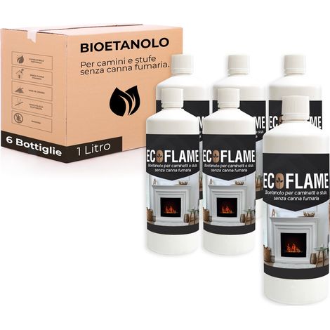 Bioetanolo 6 Litri Combustibile Ecologico per Camini Caminetti Biocamini (1/5)