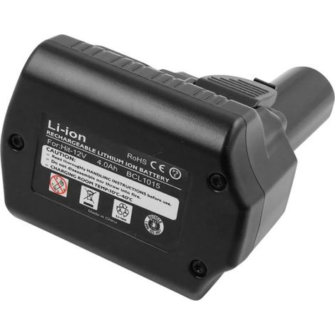 Batterie 12V Li-ion - AVIZAR - CR10DL - 4000mAh - Autonomie prolongée - Recharge rapide