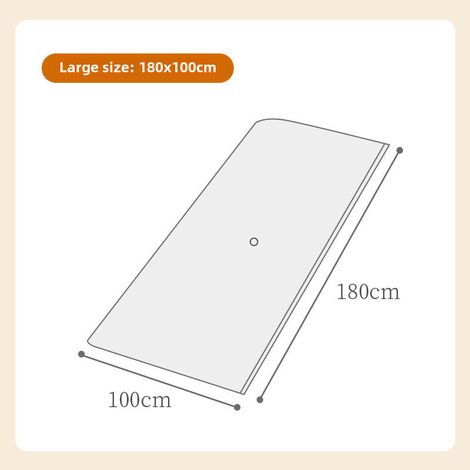 Sac de compression matelas latex, rangement extra large anti-poussière (180x100 cm) (1/5)