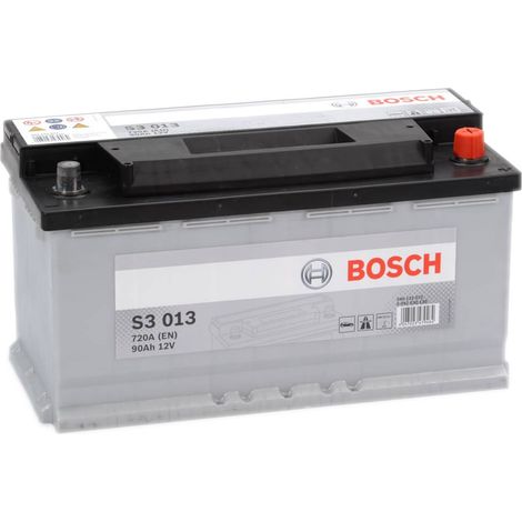 BATTERIE BATTERIA AUTO BOSCH 90AH - SPUNTO 720A - MM. 353x175xH190
