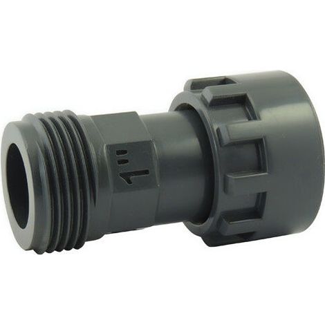 Raccord union male femelle 1' (26 x 34) PVC pression - CODITAL