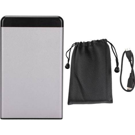 Disque dur externe ultra-fin 80 Go, portable USB 3.0, stockage pour OS XP, Windows 7/8/10 et Linux (1/5)
